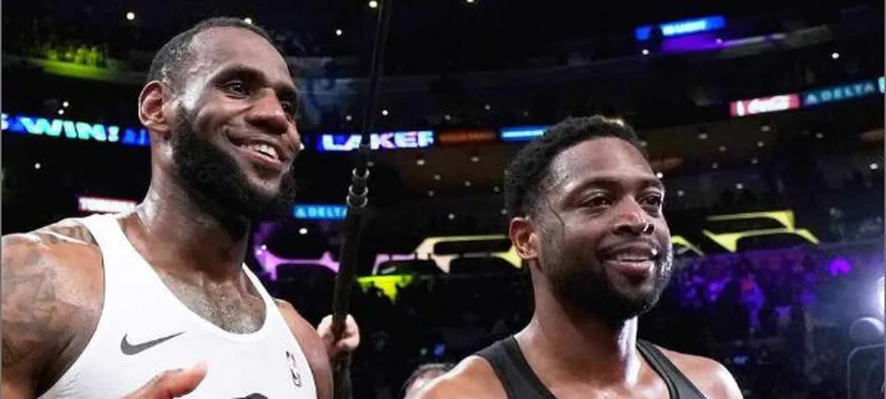 NBA: Dwyane Wade explica como a lesão de LeBron James foi boa para o Lakers