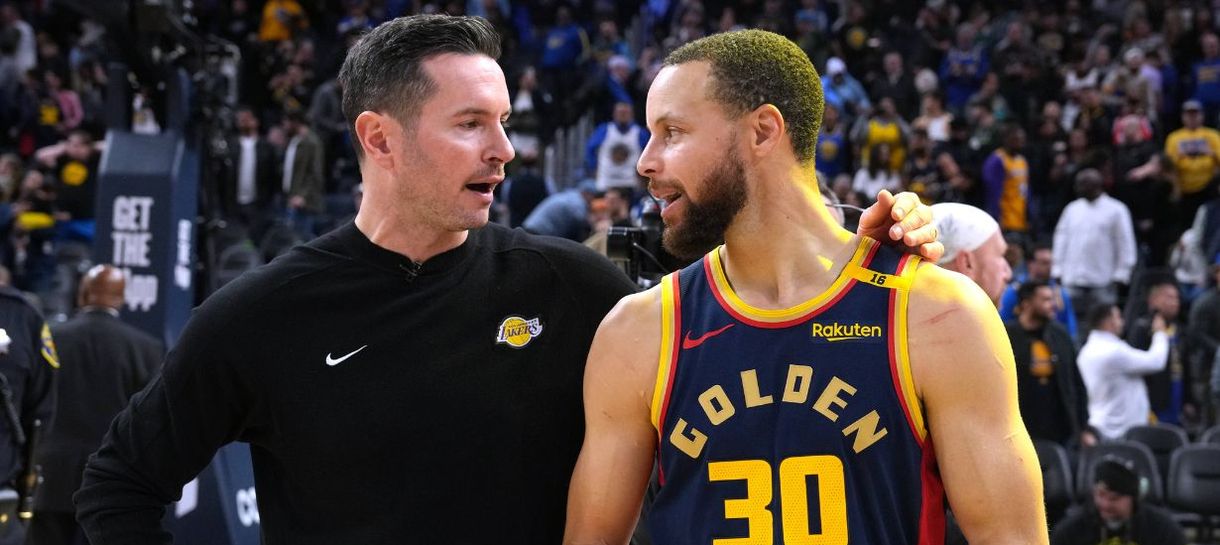 Stephen Curry presenteia filhos de JJ Redick após casa perdida em incêndio