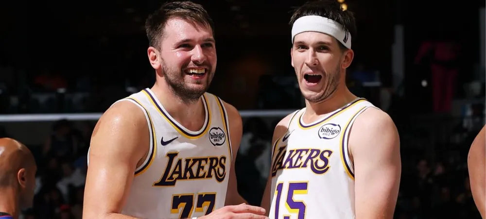 Luka Doncic e Austin Reaves igualam recorde e lideram NBA em pontos