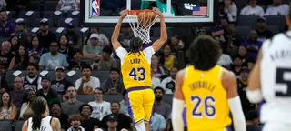Cameron Carr roubou a cena na estreia do Lakers