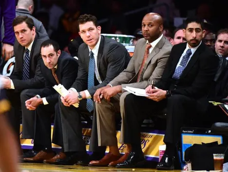 Resultado de imagem para luke walton coaching staff