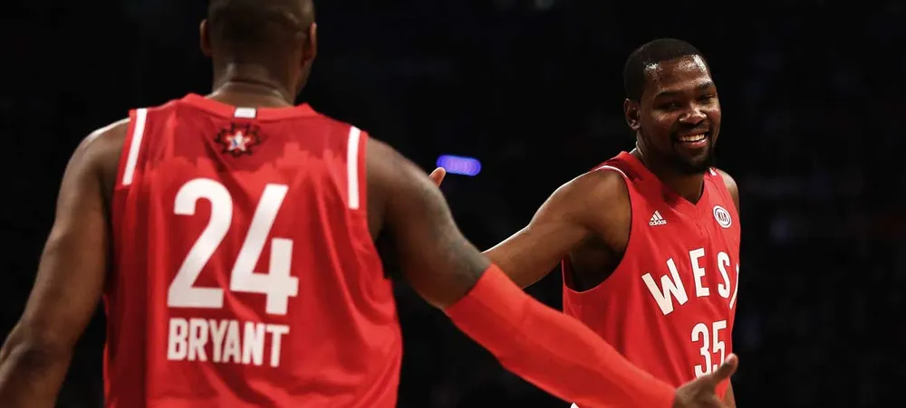 NBA: Kevin Durant faz grande revelação sobre Kobe Bryant