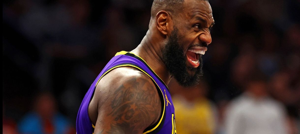 LeBron James reage assustado com os próximos jogos do Lakers