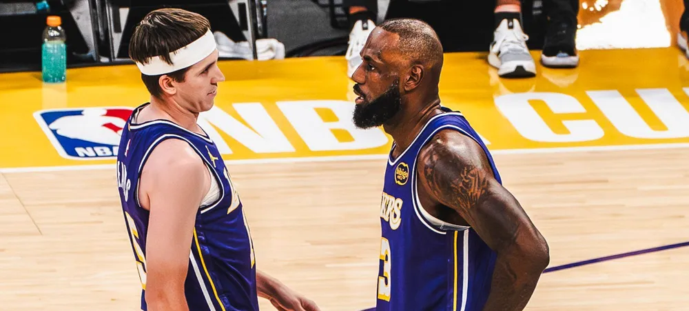Austin Reaves abre o jogo sobre ter mais uma temporada com LeBron James