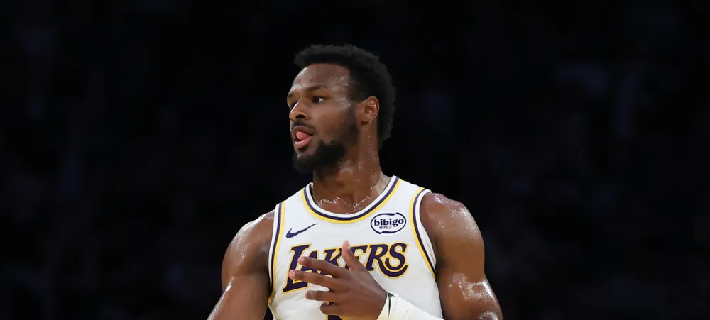 Bronny foi o último a sair do primeiro treino do Lakers