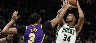 NBA: Lakers se mantém no jogo, mas não resiste ao Bucks de Giannis