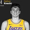 Dalton Knecht, ala do Lakers na temporada 2026-27