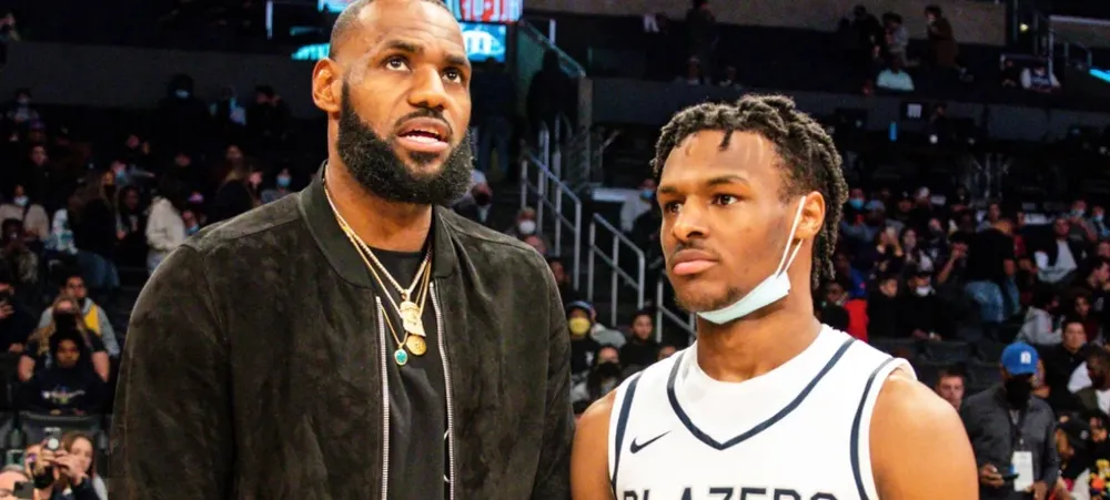 NBA: LeBron James posta vídeo de Bronny se recuperando em casa