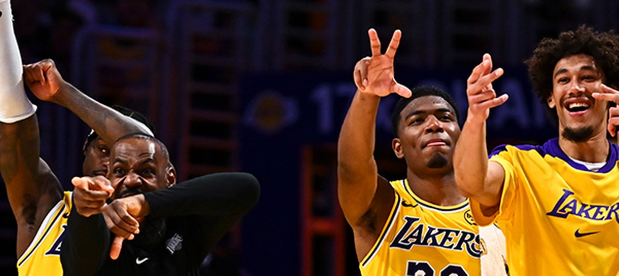 O quinteto titular do Lakers que vai fechar a pré-temporada