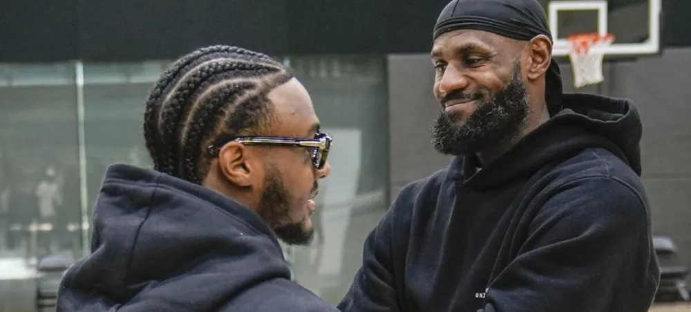 LeBron James abre o jogo sobre suas expectativas ao jogar ao lado de Bronny