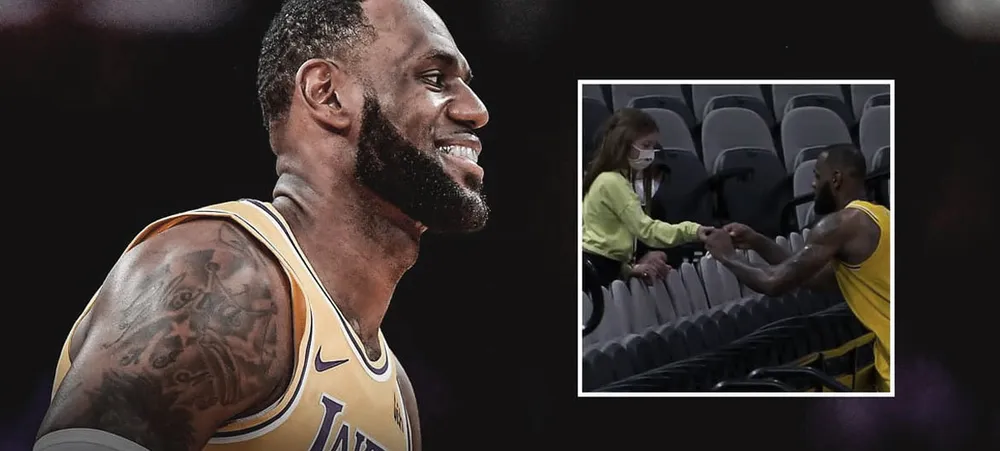NBA: LeBron James dá presentes aos primeiros torcedores que ele vê em 294 dias