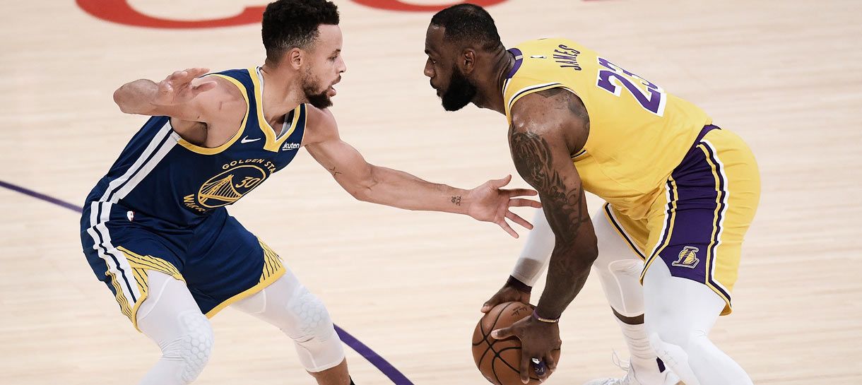 NBA: Warriors vai jogar uma partida de play-in antes de encarar o Lakers