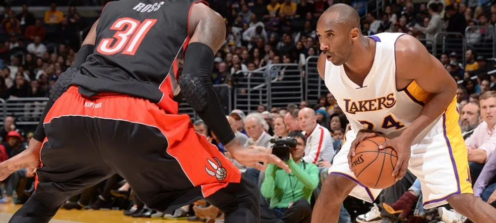 Lakers recebe Raptors hoje com Kobe de volta