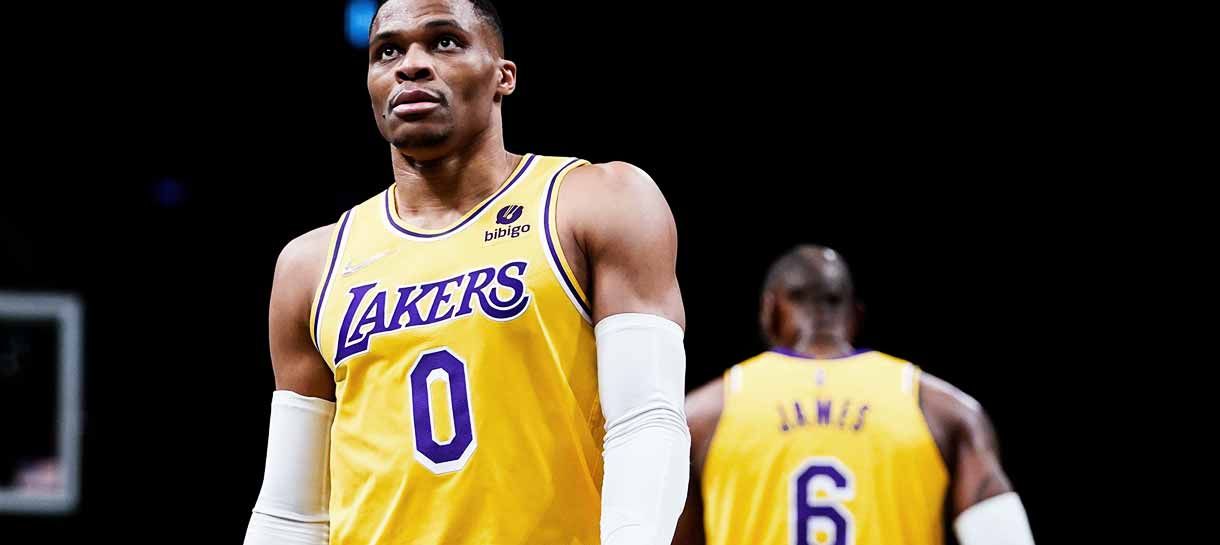 NBA: A permanência de Russell Westbrook pode afetar futuro de LeBron James no Lakers