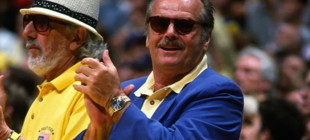 Jack Nicholson recebe honraria máxima da NBA por seus legado como torcedor do Lakers
