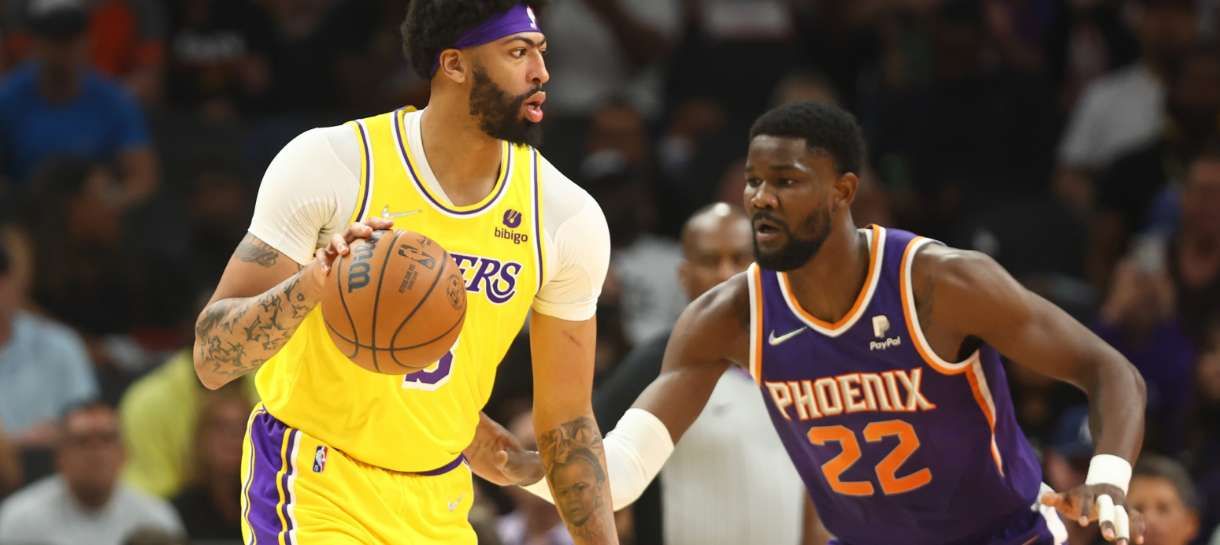 Lakers x Suns: teste de alto nível para Anthony Davis e companhia