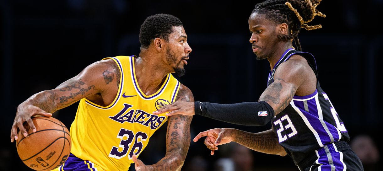 Lakers perde de um ponto para o Kings no final da pré-temporada da NBA