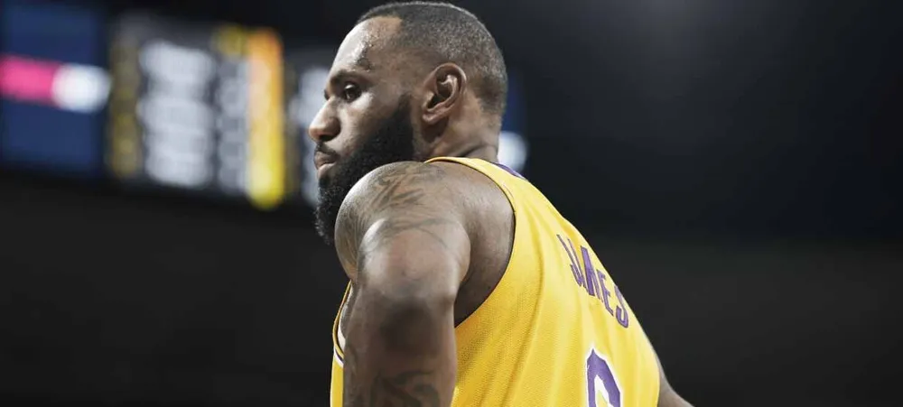 NBA: LeBron James está frustrado com sua nova lesão