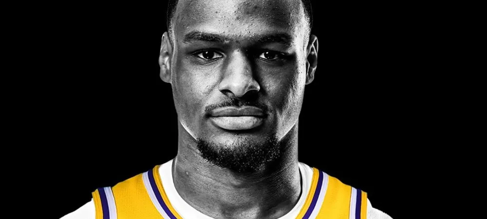 NBA: Lakers revela número da camisa de Bronny James