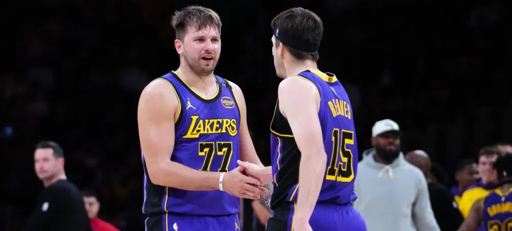 Luka Doncic observa treino de Austin Reaves e faz comentário inesperado