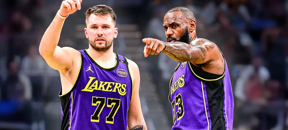 LeBron James reage a extensão de contrato de Luka Doncic no Lakers