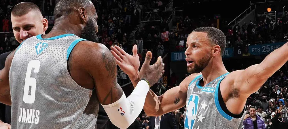 NBA: Stephen Curry resume perfeitamente sua atuação ao lado de LeBron James no All-Star Game