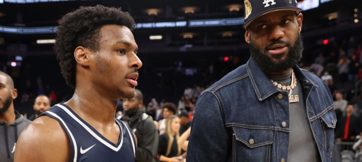 NBA: LeBron James gera polêmica em relação ao seu filho Bronny