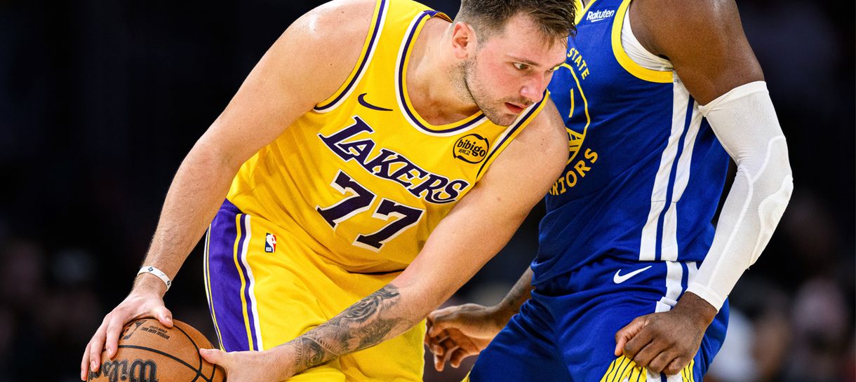 Luka Doncic fala de lesão após derrota do Lakers para Warriors