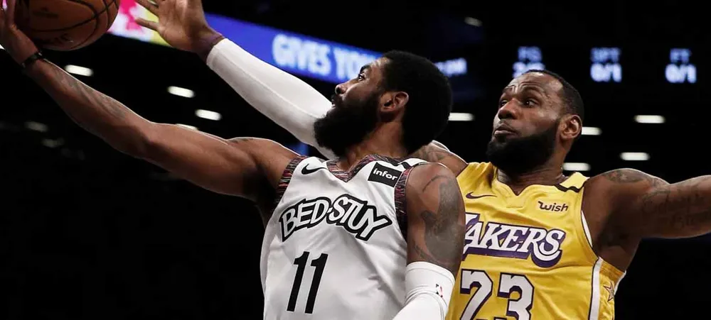 NBA: LeBron James reage indignado por situação de Kyrie Irving no Nets