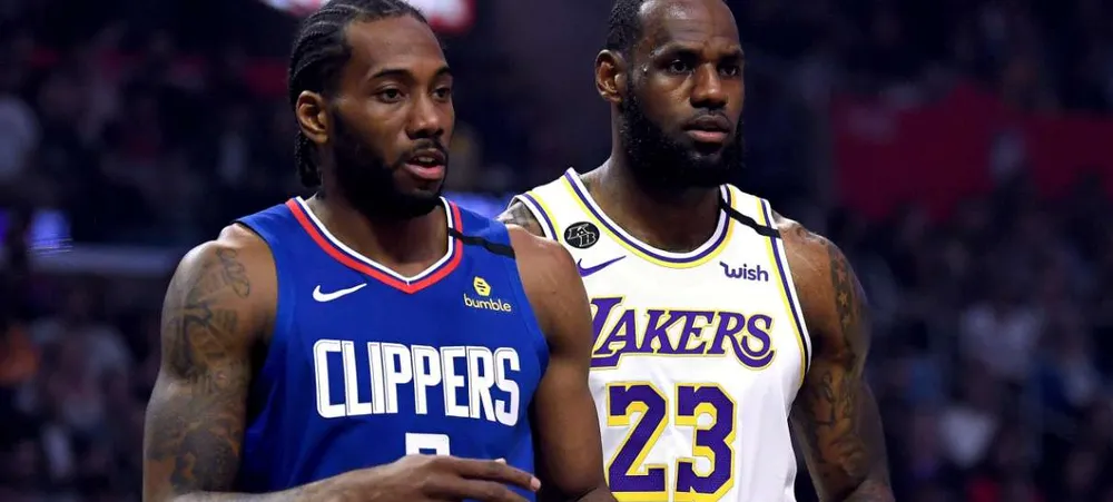 NBA: Primeiro duelo entre LeBron James e Kawhi Leonard já tem data marcada
