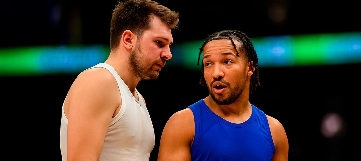 Luka Doncic fez previsão certeira sobre Jalen Brunson