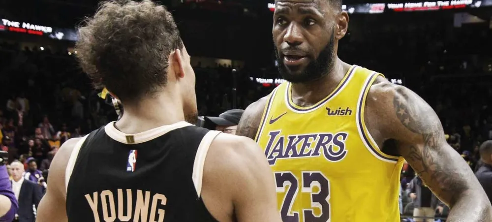 NBA: LeBron James vibra com game winner de Trae Young em liga amadora