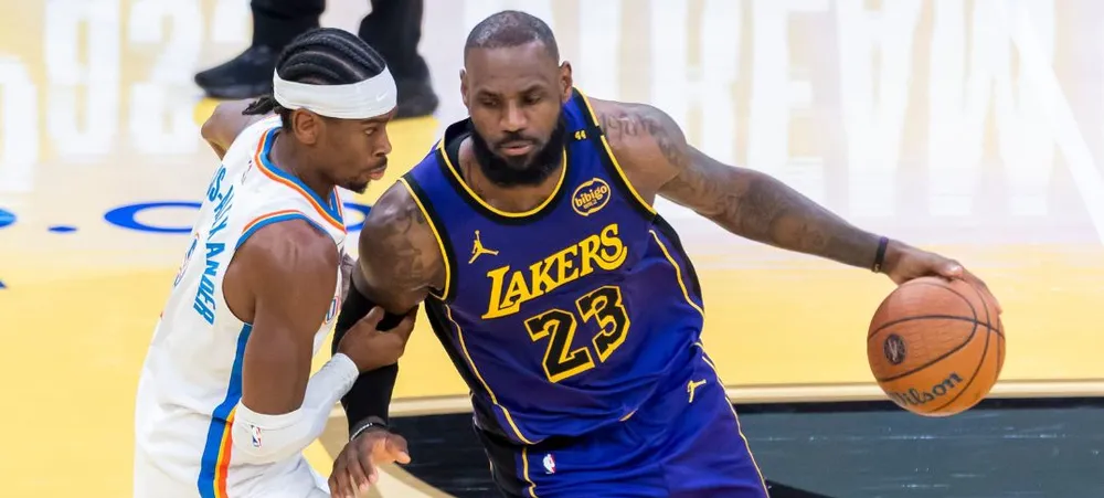 Lakers x Thunder: Onde assistir ao jogo da NBA ao vivo hoje