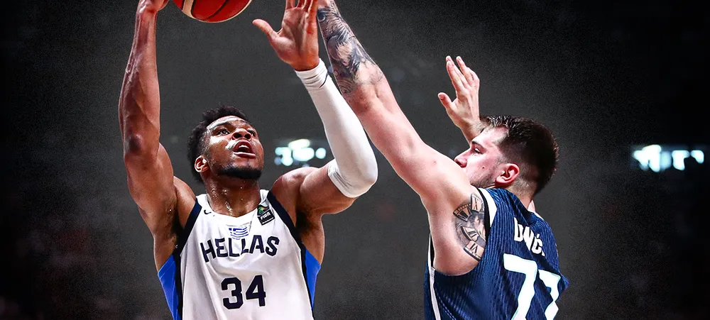 Giannis Antetokounmpo x Luka Doncic: técnico da Grécia alimenta debate