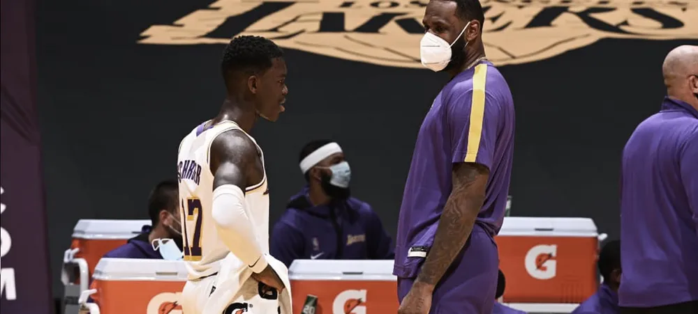 Dennis Schroder não quer atropelar o caminho de LeBron James