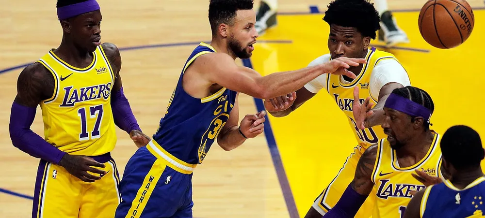 NBA: Stephen Curry dá entrevista frustrado após ser varrido pelo Lakers