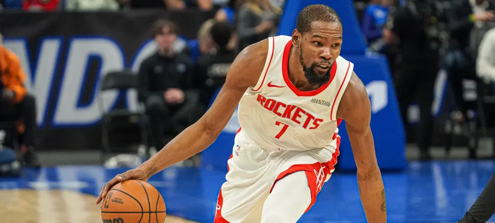Rockets tem atualização sobre Kevin Durant para Jogo 2 contra o Lakers