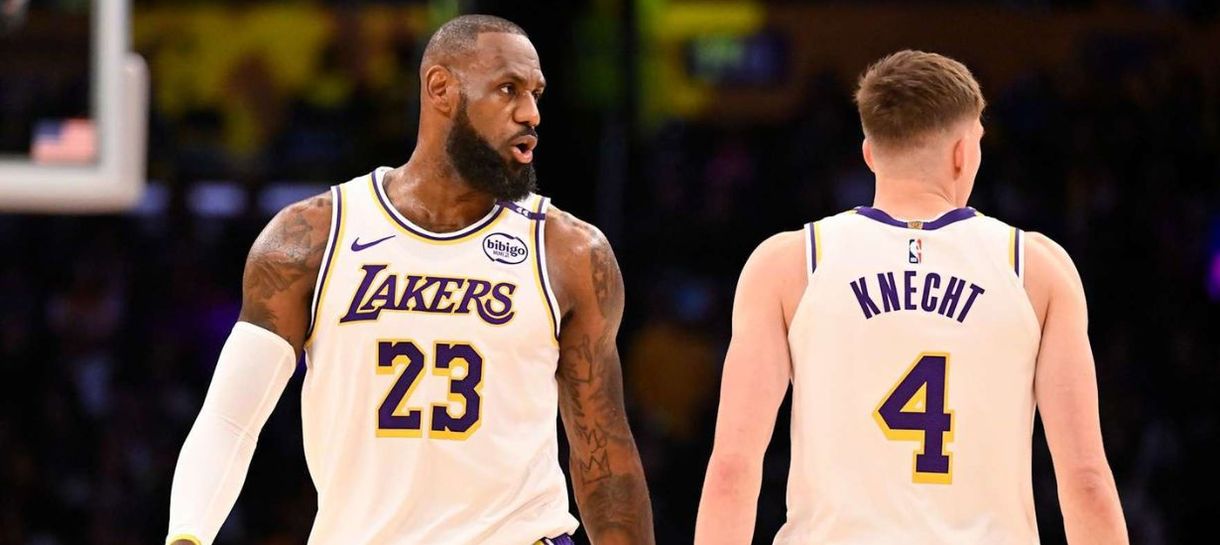 Playoffs NBA: Dalton Knecht chama LeBron de 'velho' com elegância