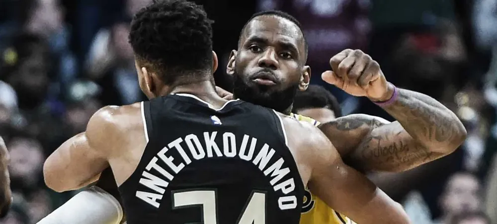 NBA: LeBron James reage a título do Bucks e manda recado para Giannis Antetokounmpo