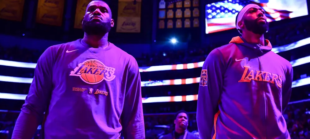 O time titular do Lakers para a temporada 2024-25 da NBA