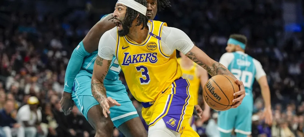 NBA: Lakers vence Hornets com atuação absurda de Anthony Davis