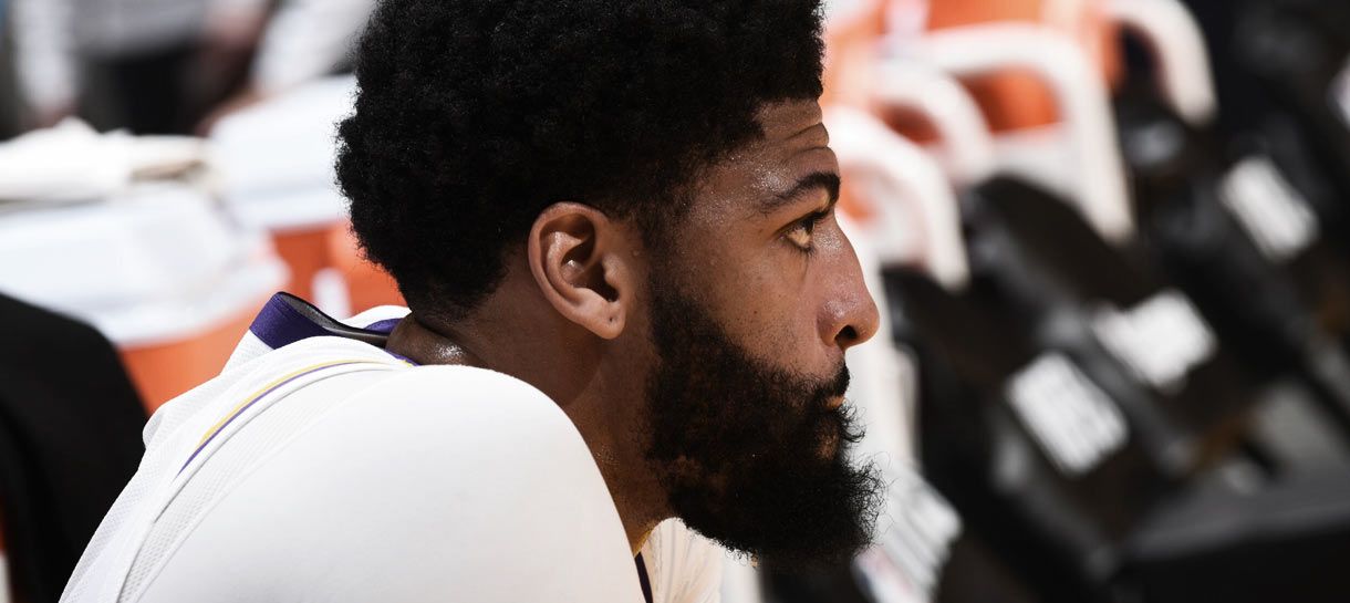 NBA: Lakers atualiza status de Anthony Davis e clima é de pessimismo