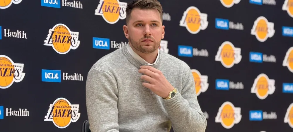 Os principais pontos da primeira entrevista de Luka Doncic como jogador do Lakers
