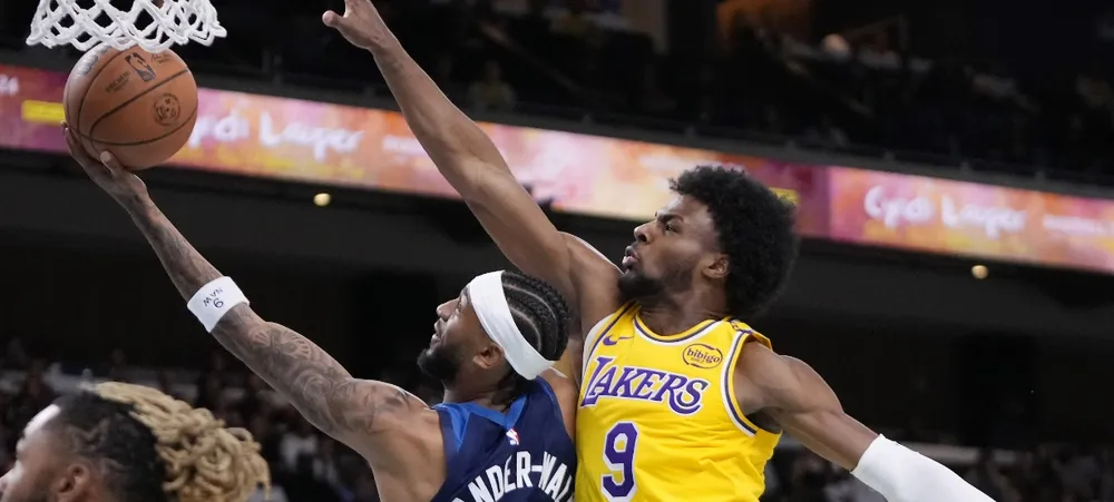 NBA: Anthony Davis é sincero ao avaliar primeiros jogos de Bronny James