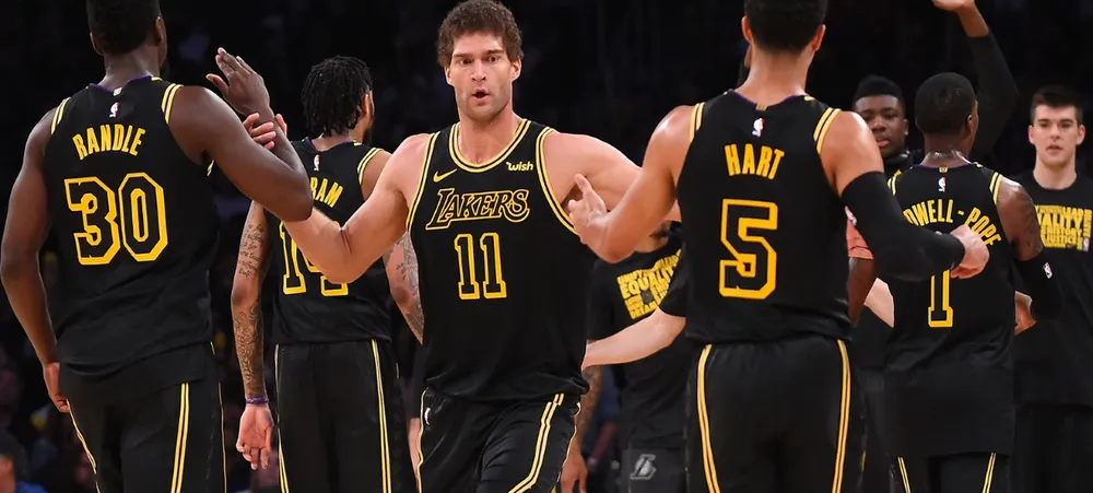 A evolução do Lakers nas últimas temporadas