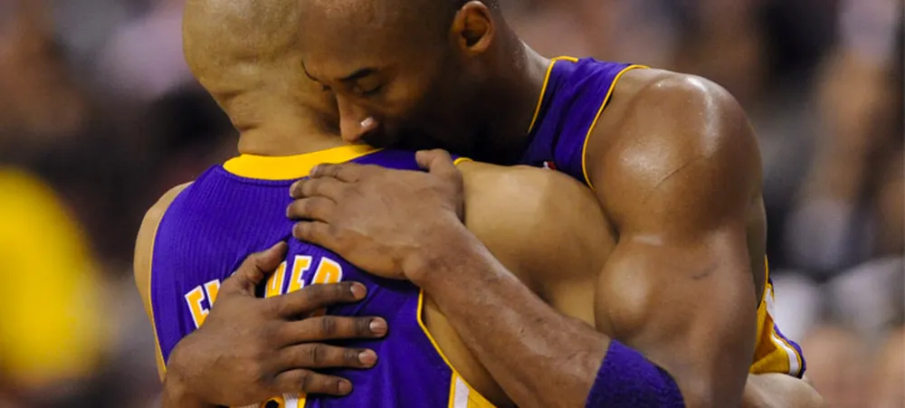 Convocado por Fisher, Kobe aceita o desafio do balde de gelo