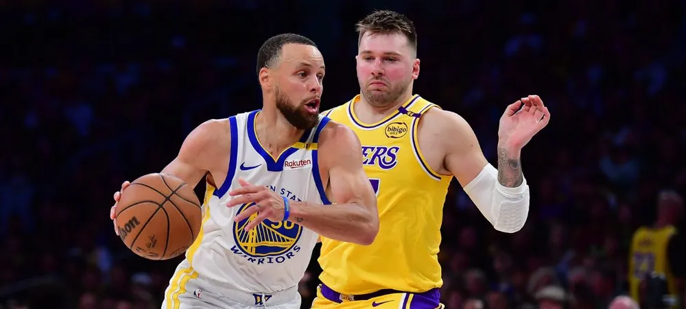 Luka Doncic precisou de dois meses para deixar Stephen Curry pra trás