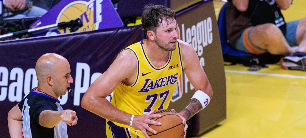 Doncic volta ao hábito que já custou uma suspensão