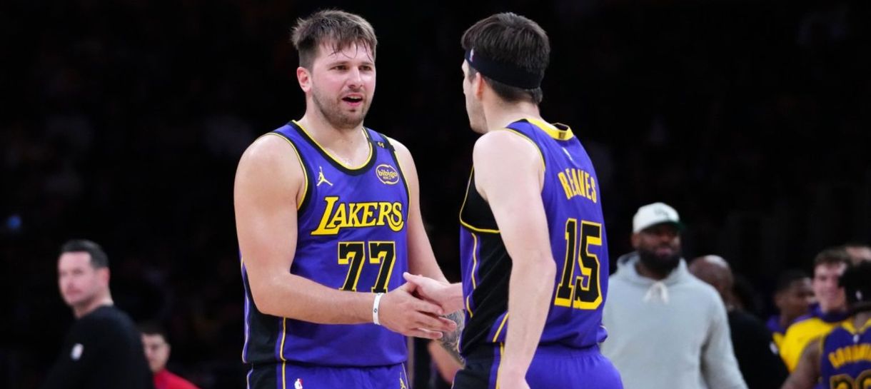 Luka Doncic observa treino de Austin Reaves e faz comentário inesperado