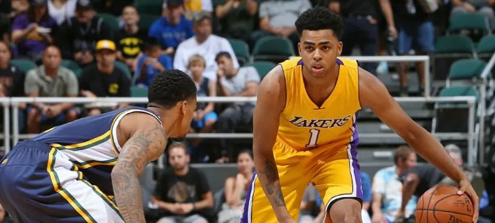 As 11 assistências de D’Angelo Russell